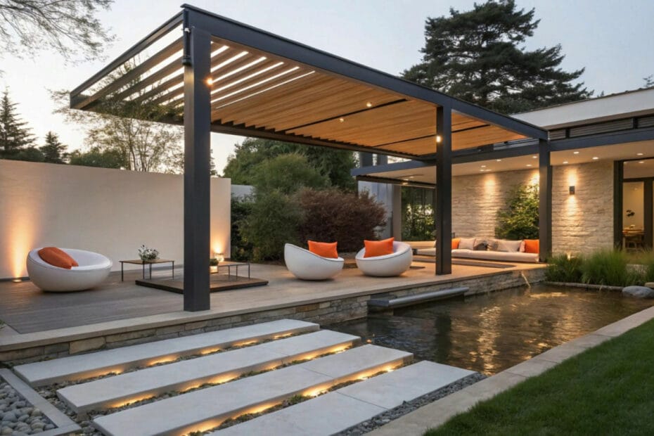 Agrandir son espace de vie sans travaux lourds grâce à une pergola à Rixheim